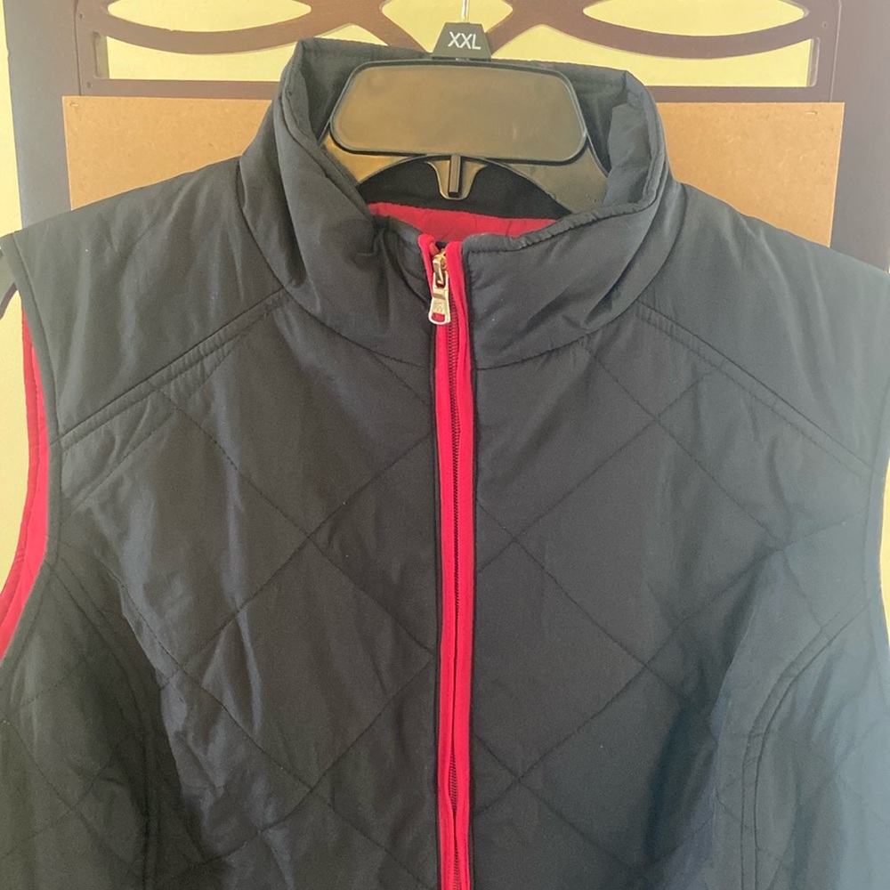 NWOT Ralph Lauren Lauren black quilted vest 1X